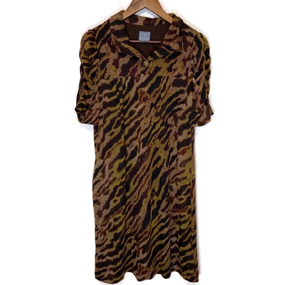 Rabbit Rabbit Rabbit women’s L animal print dress